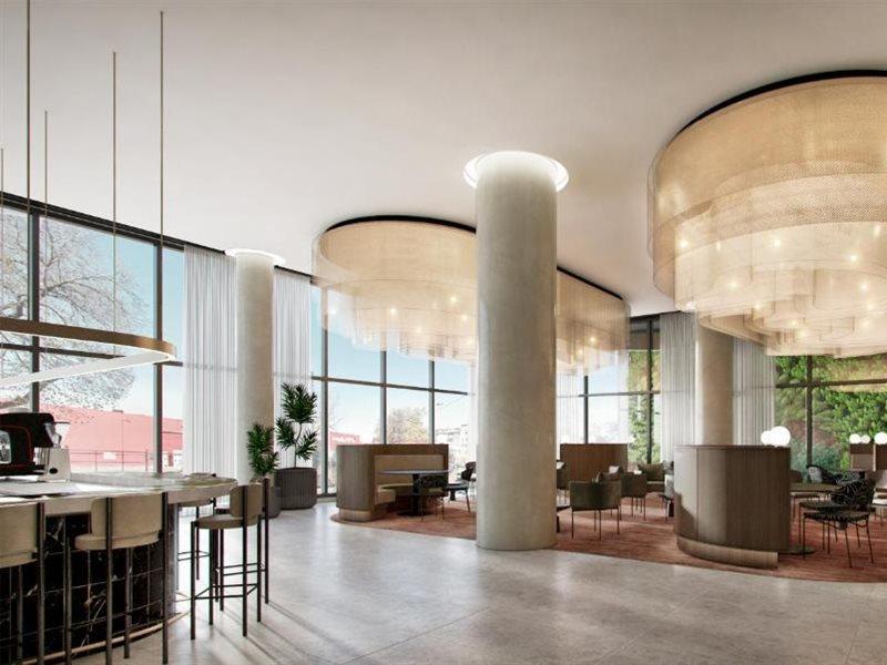 Oakwood Premier Melbourne Aparthotel Exterior photo The lobby of the hotel