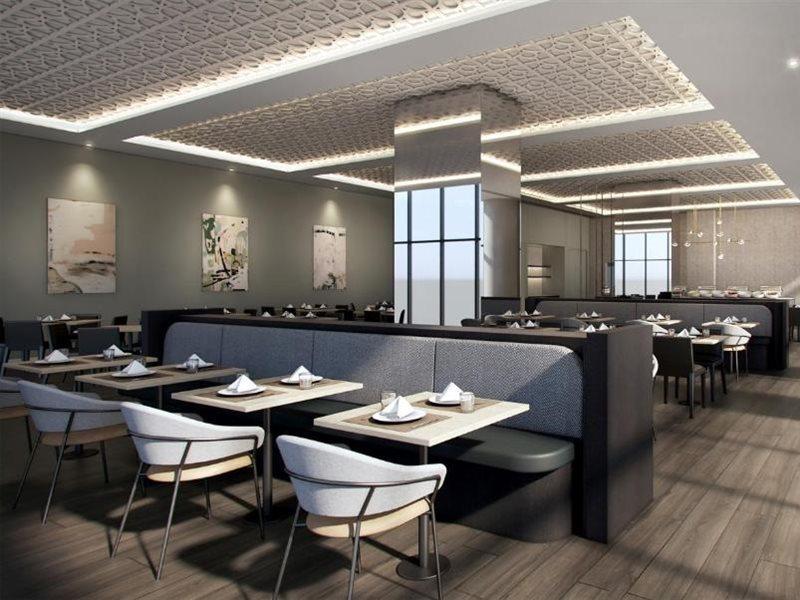 Oakwood Premier Melbourne Aparthotel Exterior photo The interior of the restaurant
