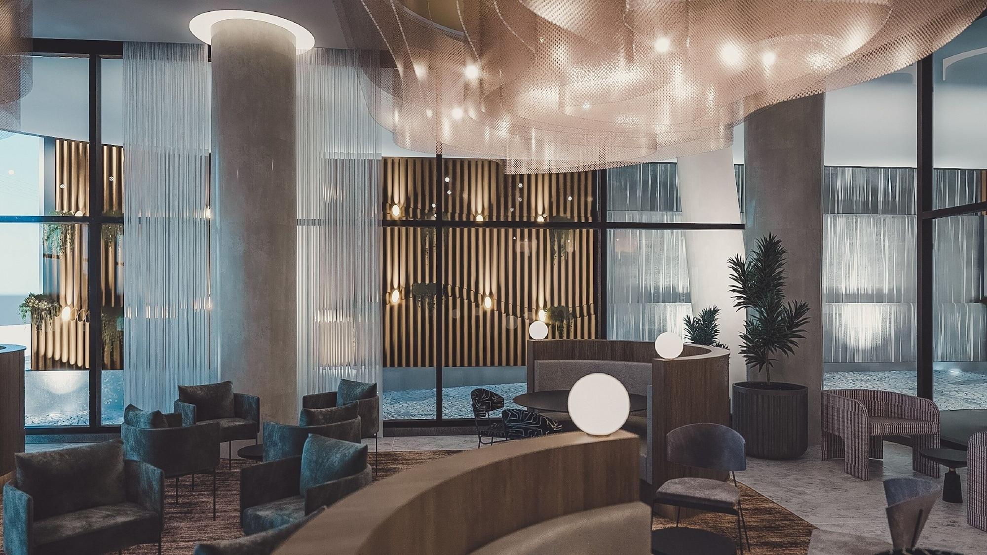 Oakwood Premier Melbourne Aparthotel Exterior photo The interior of the hotel