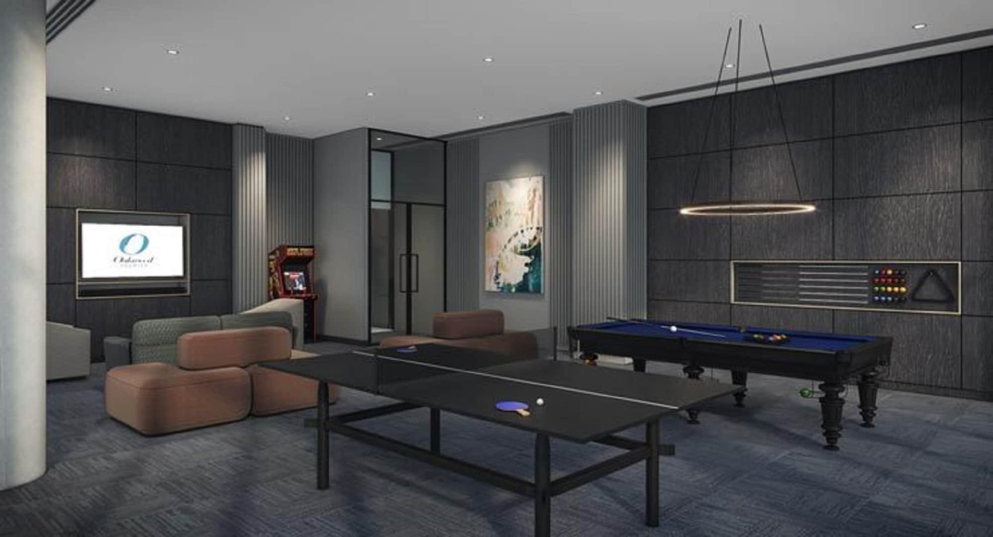 Oakwood Premier Melbourne Aparthotel Exterior photo The game room