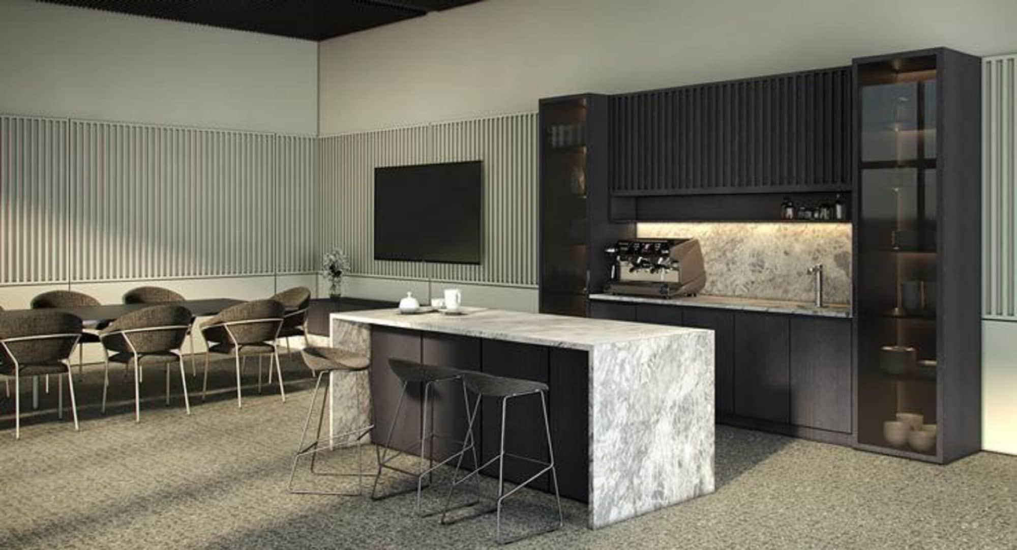 Oakwood Premier Melbourne Aparthotel Exterior photo The kitchen at the new home of the National Portrait Gallery